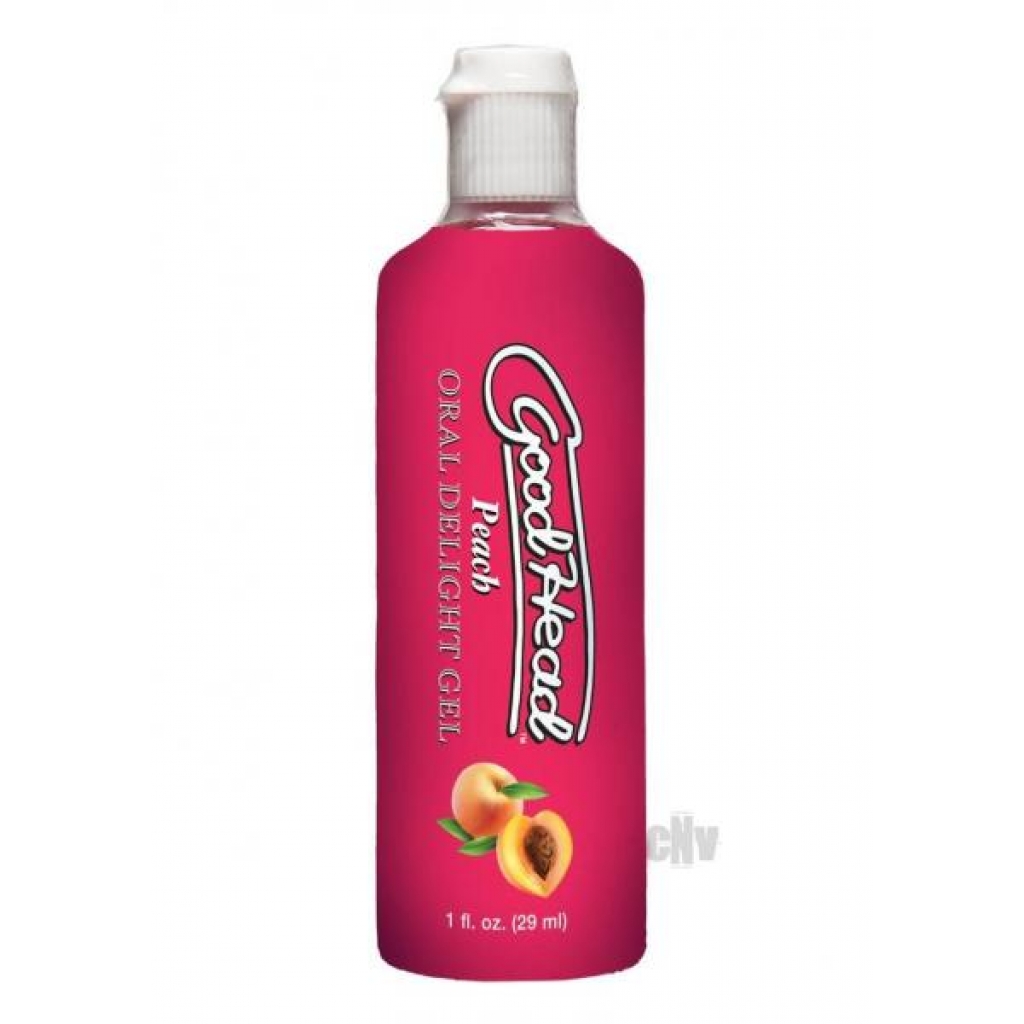 Goodhead Oral Delight Peach 1oz Bulk - Oral Sex