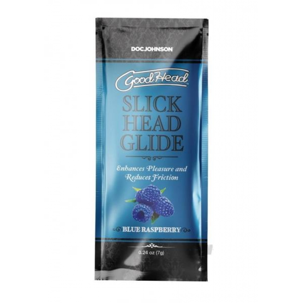 Goodhead Slick Head Blue Rasp 48pc Bulk - Oral Sex