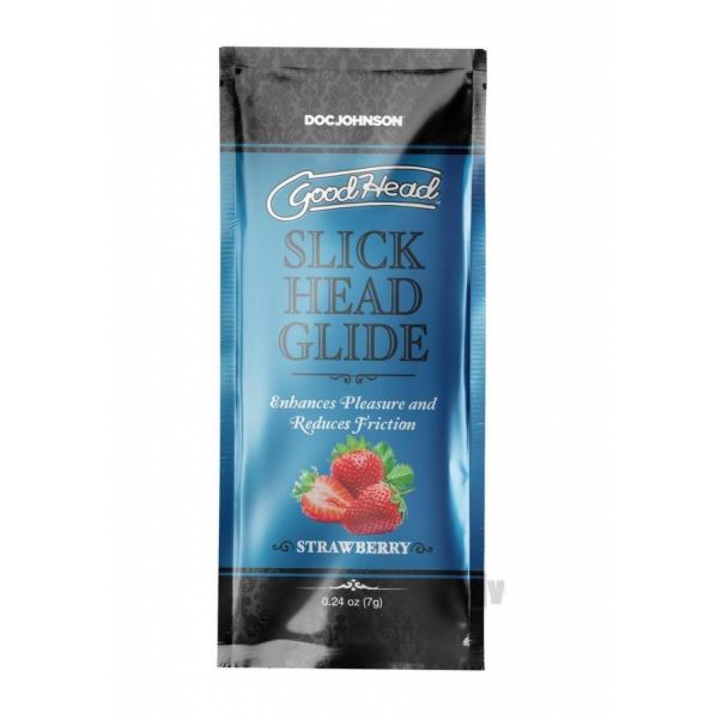 Goodhead Slick Head Strawberry 48pc Bulk - Oral Sex