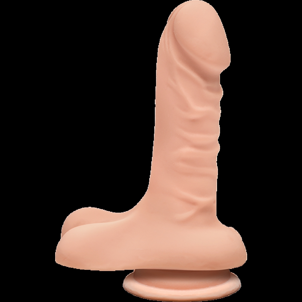 The D Super D 6 inches Dildo with Balls - Realistic Dildos & Dongs