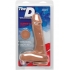 The D Super D 9 inches Dildo with Balls Caramel Tan - Realistic Dildos & Dongs