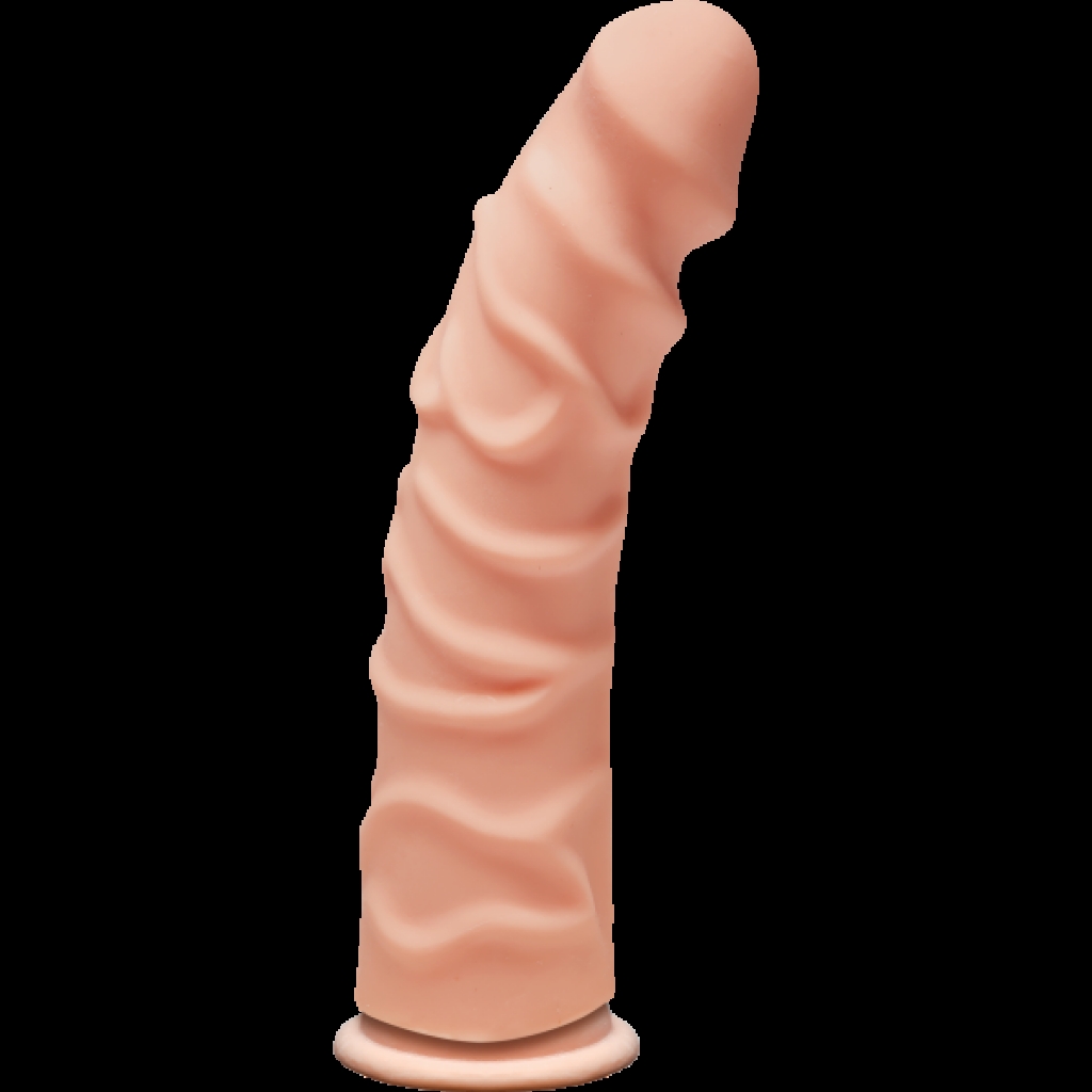 D Ragin D 8 inches Vanilla Beige Dildo - Realistic Dildos & Dongs