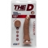 The D Slim Thin D 7 inches Ultraskyn Brown Dildo - Realistic Dildos & Dongs