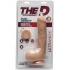 The D 9 inches Uncut D With Balls Ultraskyn Beige Dildo - Realistic Dildos & Dongs