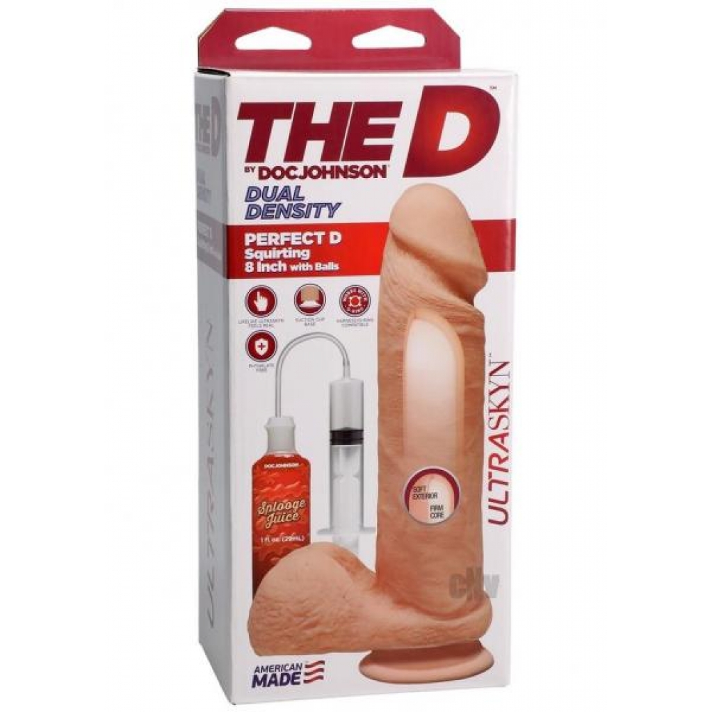 The Perfect D Squirt 8 Vanilla - Realistic Dildos & Dongs