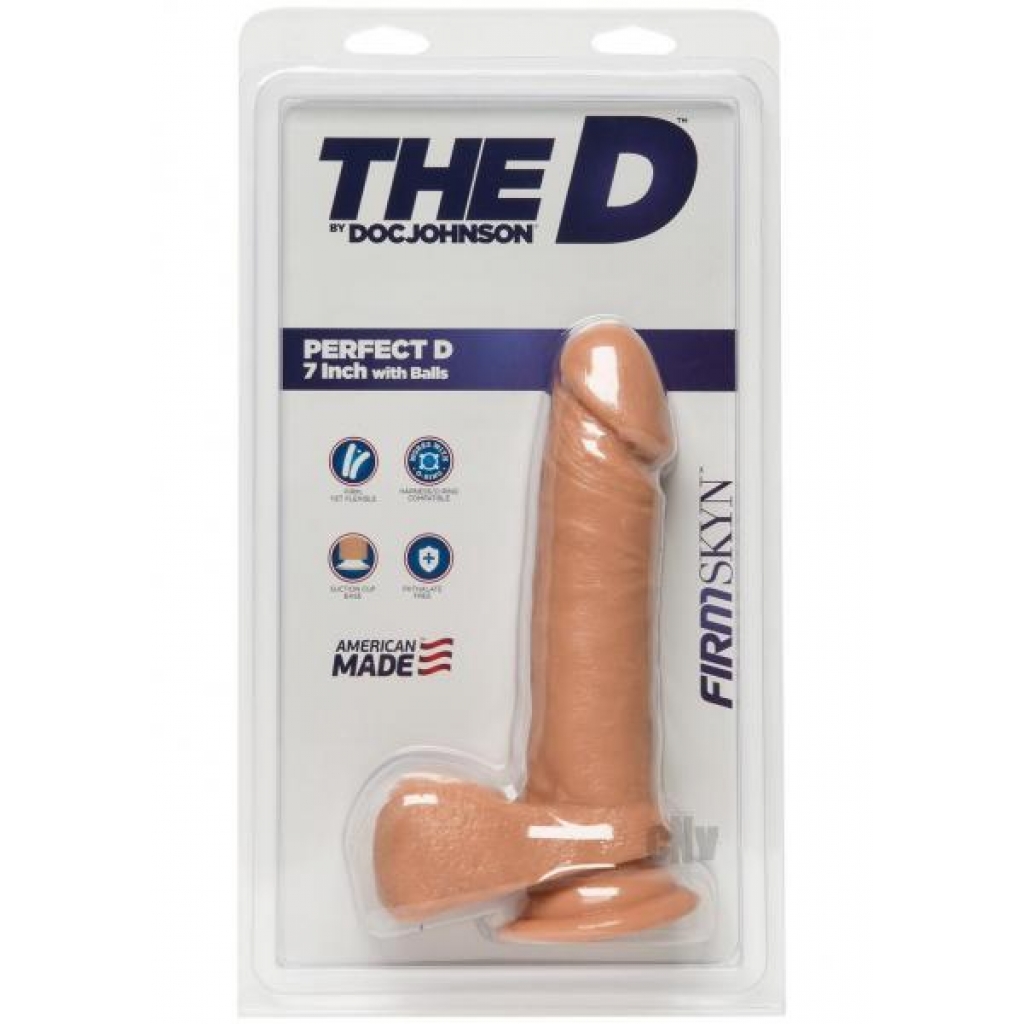 The Perfect D Firmskyn 7 Vanilla - Realistic Dildos & Dongs