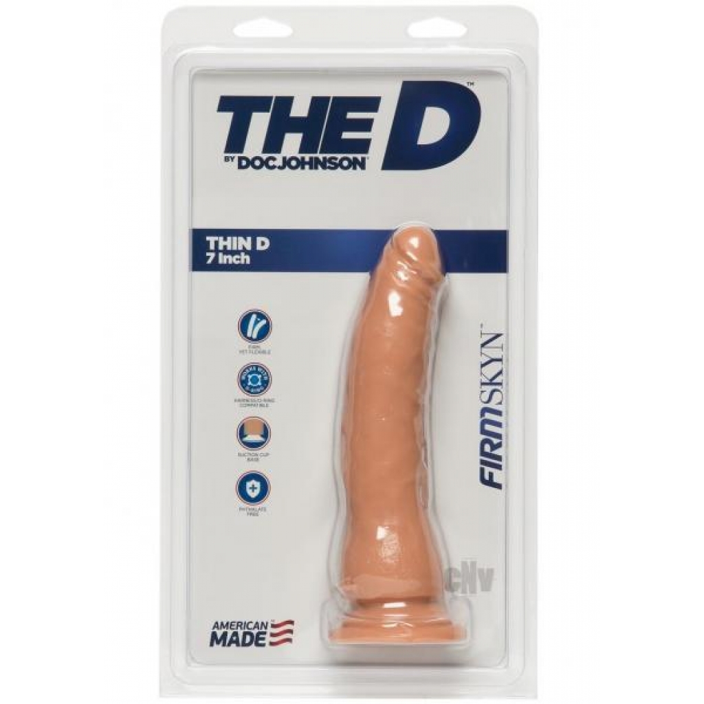 The Thin D Firmskyn 7 Vanilla - Realistic Dildos & Dongs