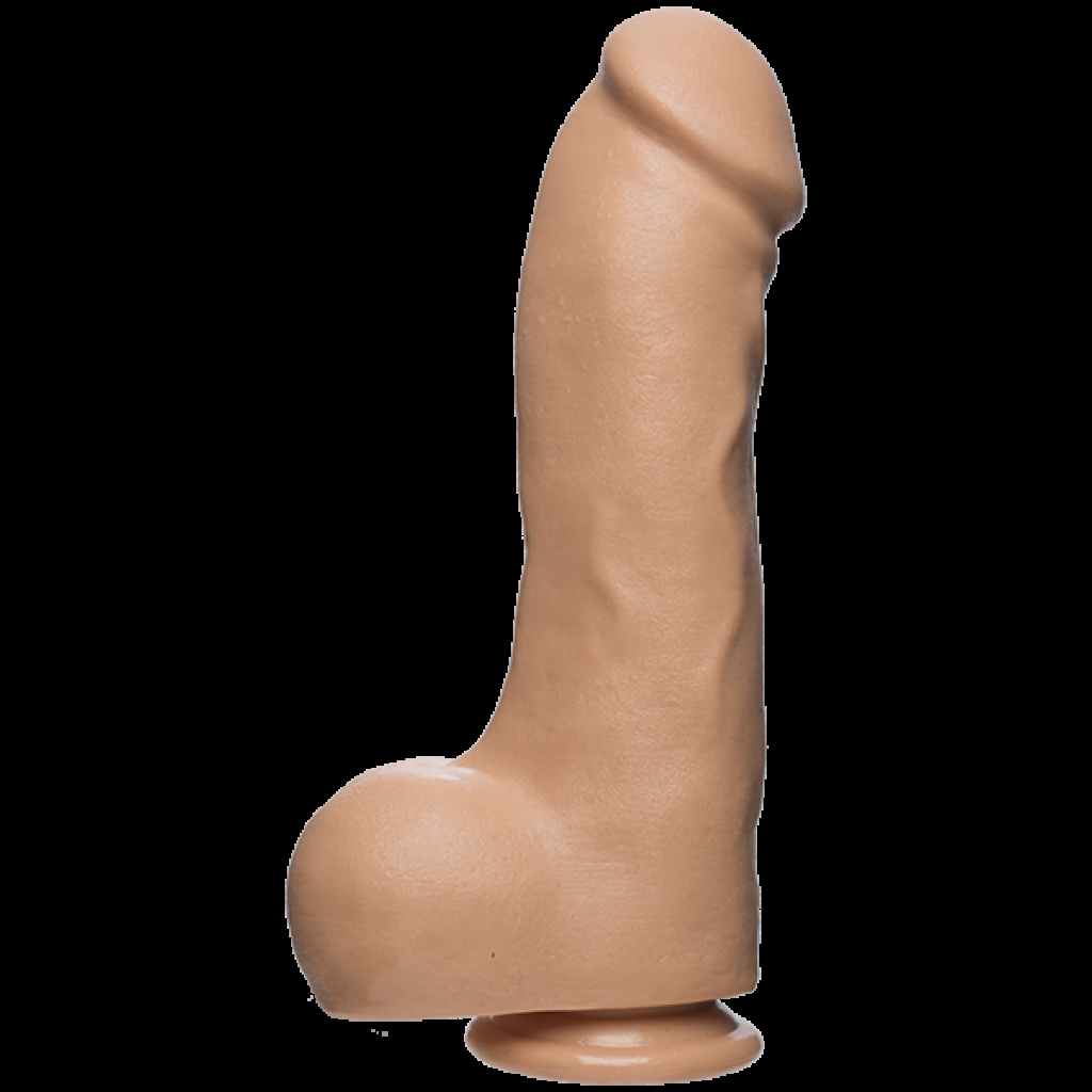 The D Master D 12 inches Dildo with Balls Firmskyn Beige - Extreme Dildos