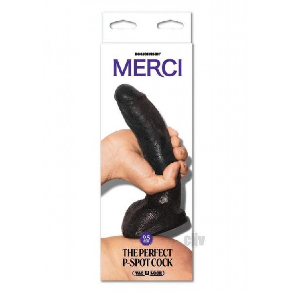 Merci Perfect P-spot Cock Chocolate - Realistic Dildos & Dongs