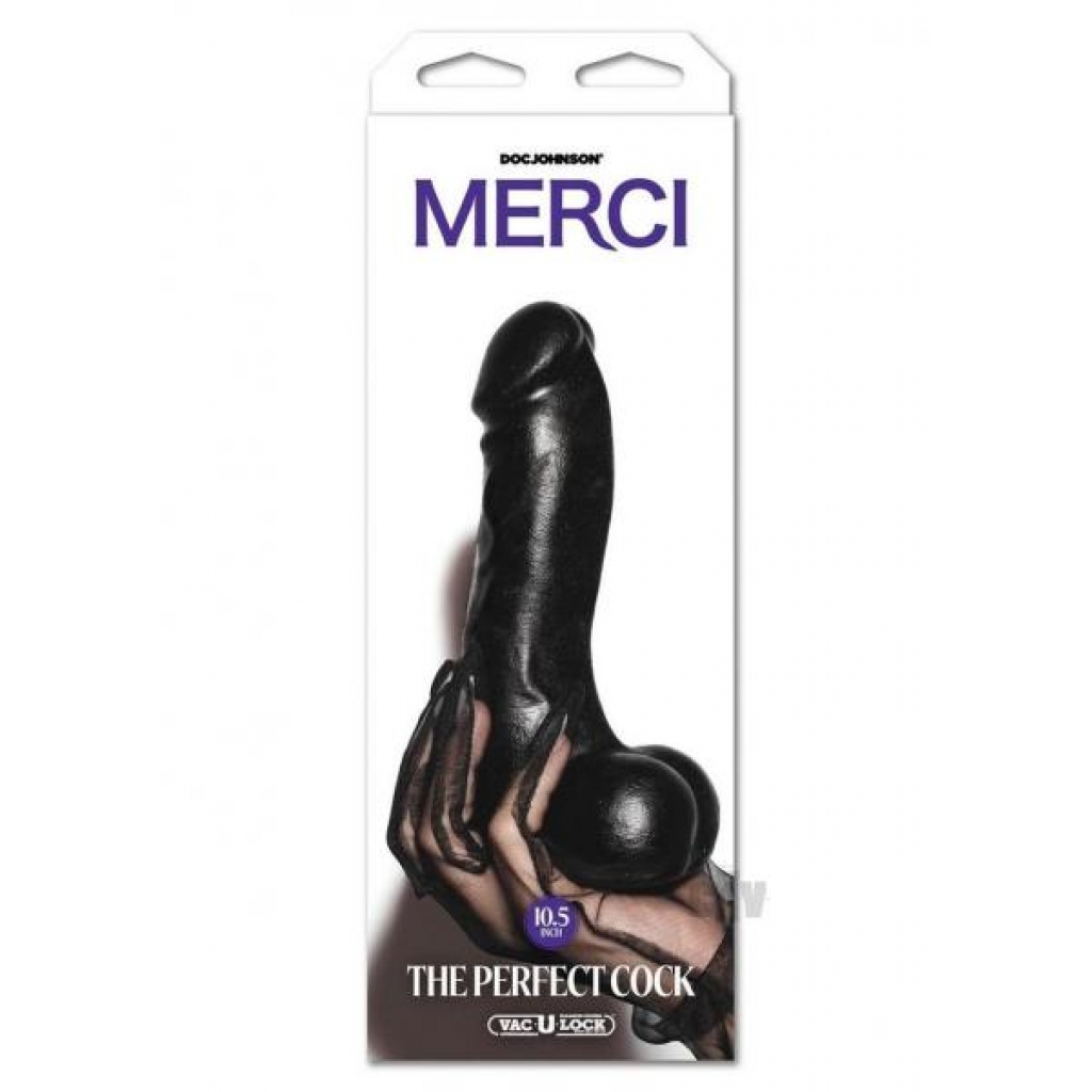 Merci Perfect Cock 10.5 Chocolate - Realistic Dildos & Dongs