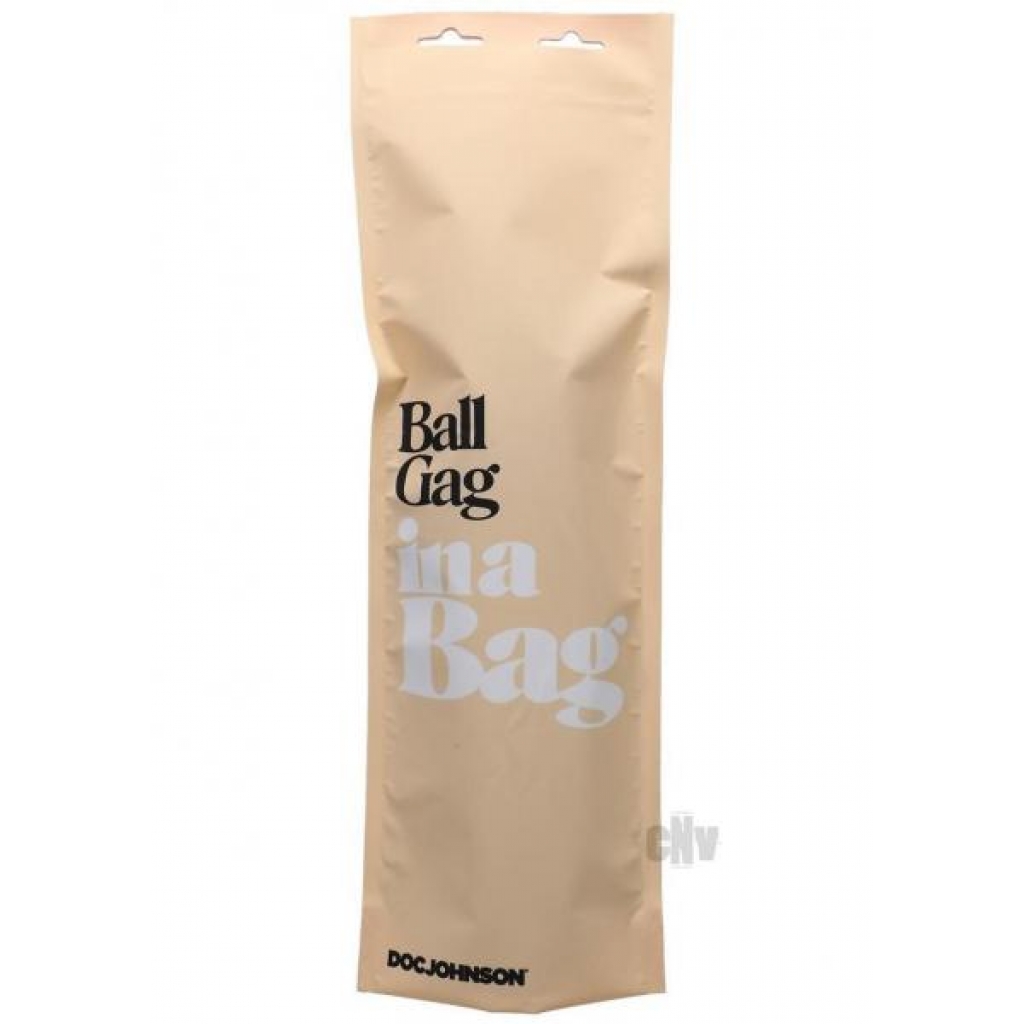 In A Bag Ball Gag Black - Ball Gags