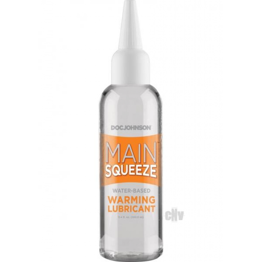 Main Squeeze Warming Lube 3.4oz - Lubricants