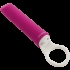 iVibe Select iPlease Silicone Grip Ring Pink White Vibrator - Bullet Vibrators