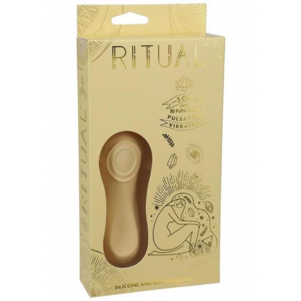 Ritual Sol Yellow Vibrating Pleasure Device