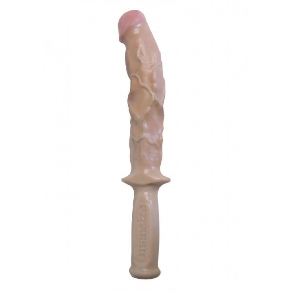 The Hard Rammer Easy Grip Handle - Beige - Anal Probes