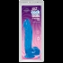 Jelly Jewels Cock Balls With Suction Cup Sapphire Blue - Realistic Dildos & Dongs