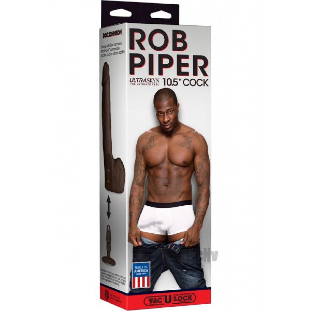 Rob Piper Dildo - Chocolate Brown