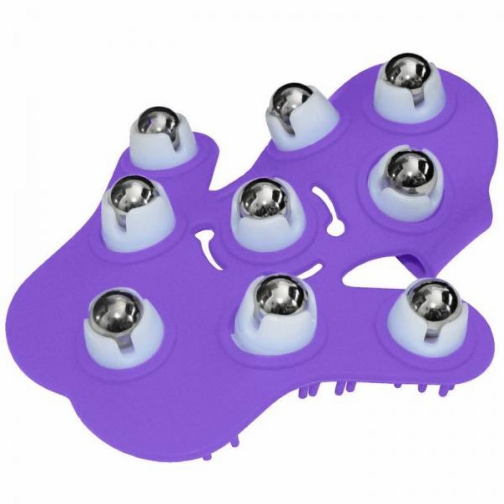 Fuzu Glove Massager Neon Purple - Massagers