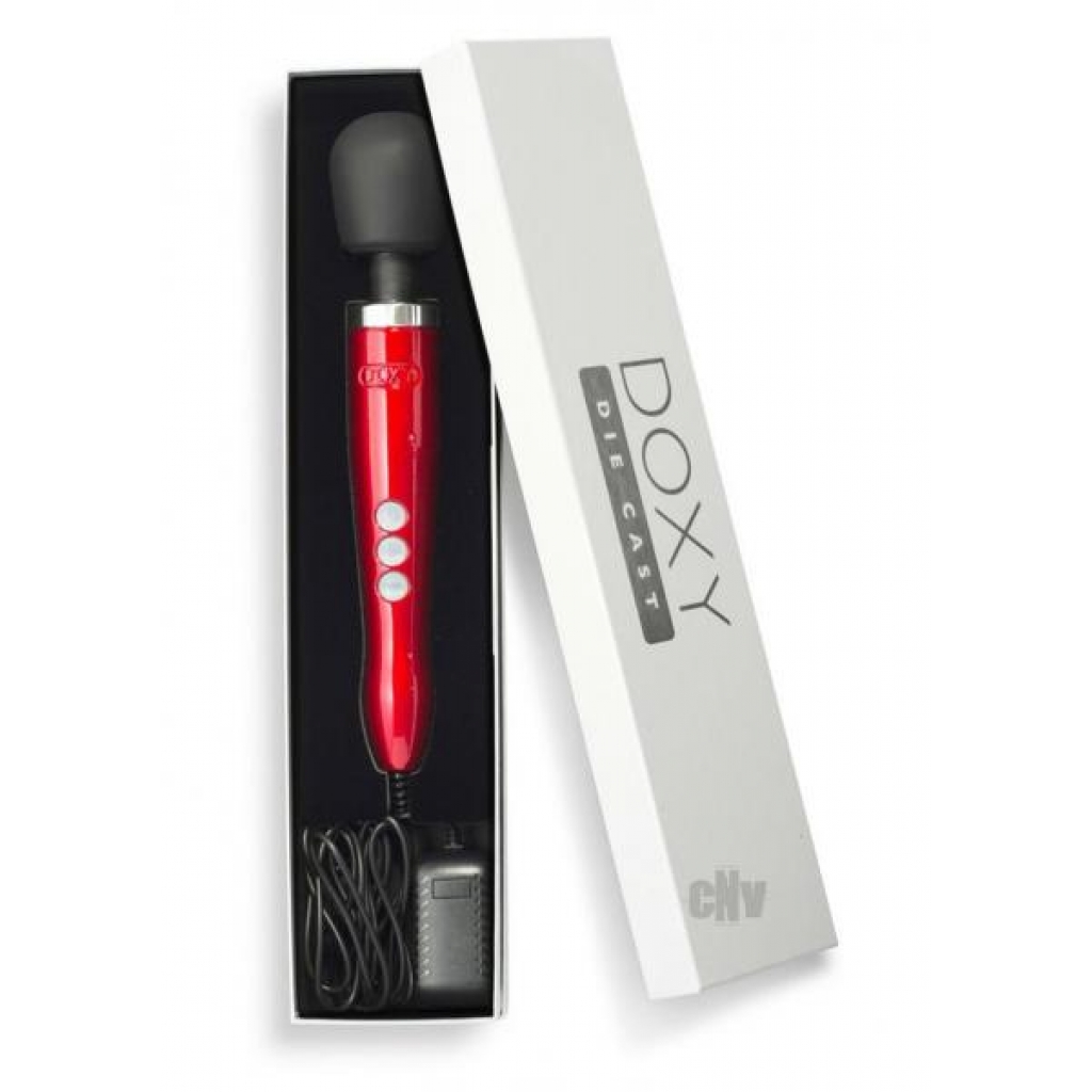 Doxy Die Cast - Powerful Body Massager in Red