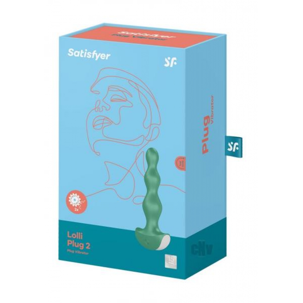 Satisfyer Lolli Plug 2 Green - Anal Plugs