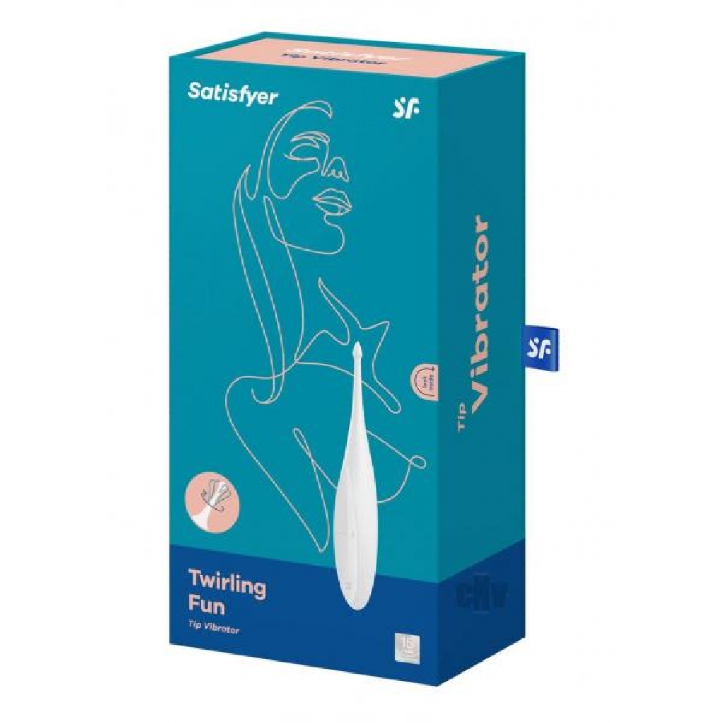 Satisfyer Twirling Fun White - Clit Cuddlers