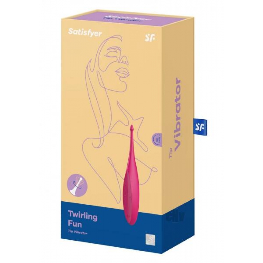 Satisfyer Twirling Fun Magenta - Clit Cuddlers