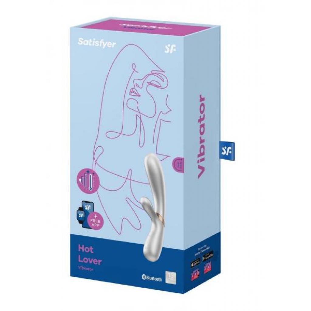 Satisfyer Hot Lover Silver - Rabbit Vibrators