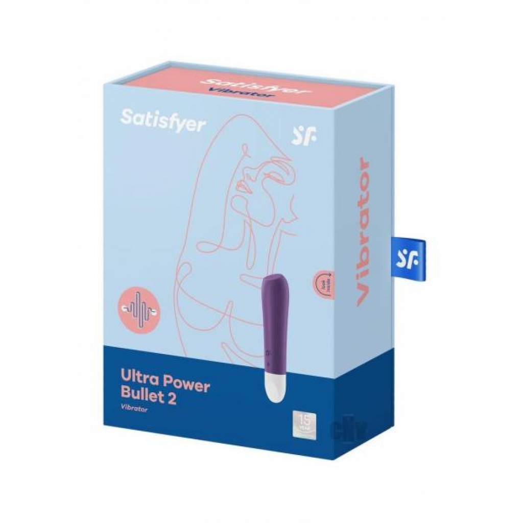 Satisfyer Ultra Power Bullet 2 Purple - Bullet Vibrators