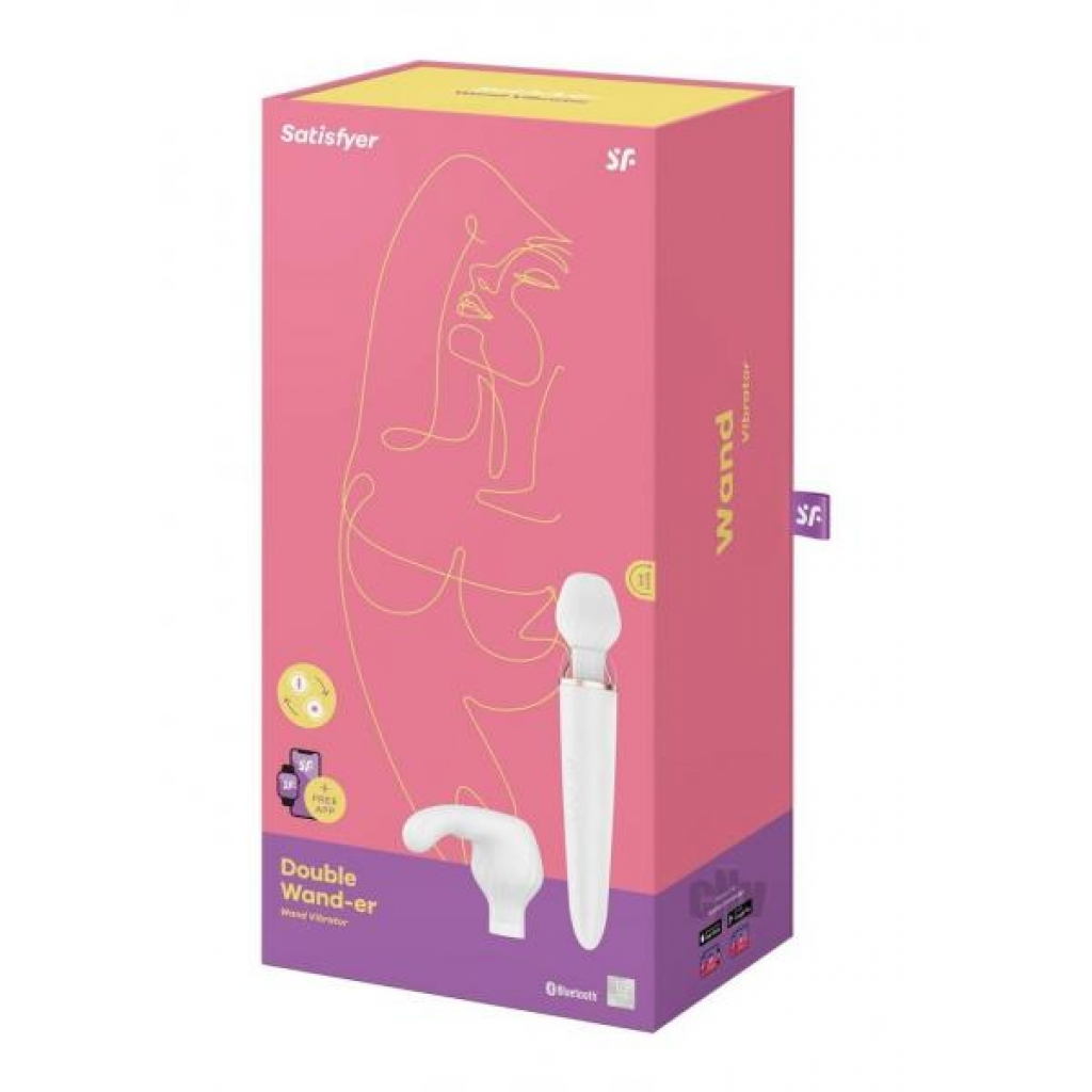 Double Wand-er White - Body Massagers