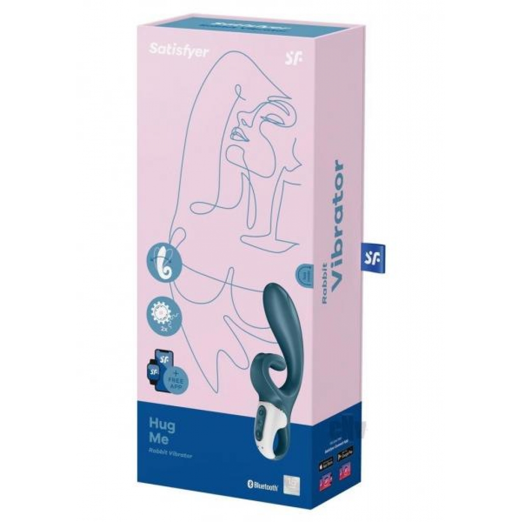 Satisfyer Hug Me Grayblue - G-Spot Vibrators Clit Stimulators