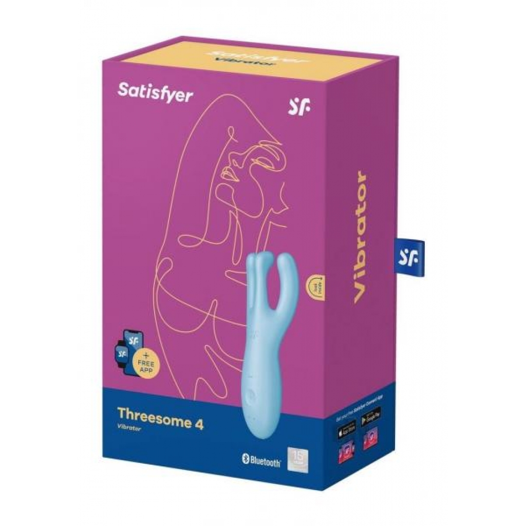 Satisfyer Threesome 4 Blue - Clit Cuddlers