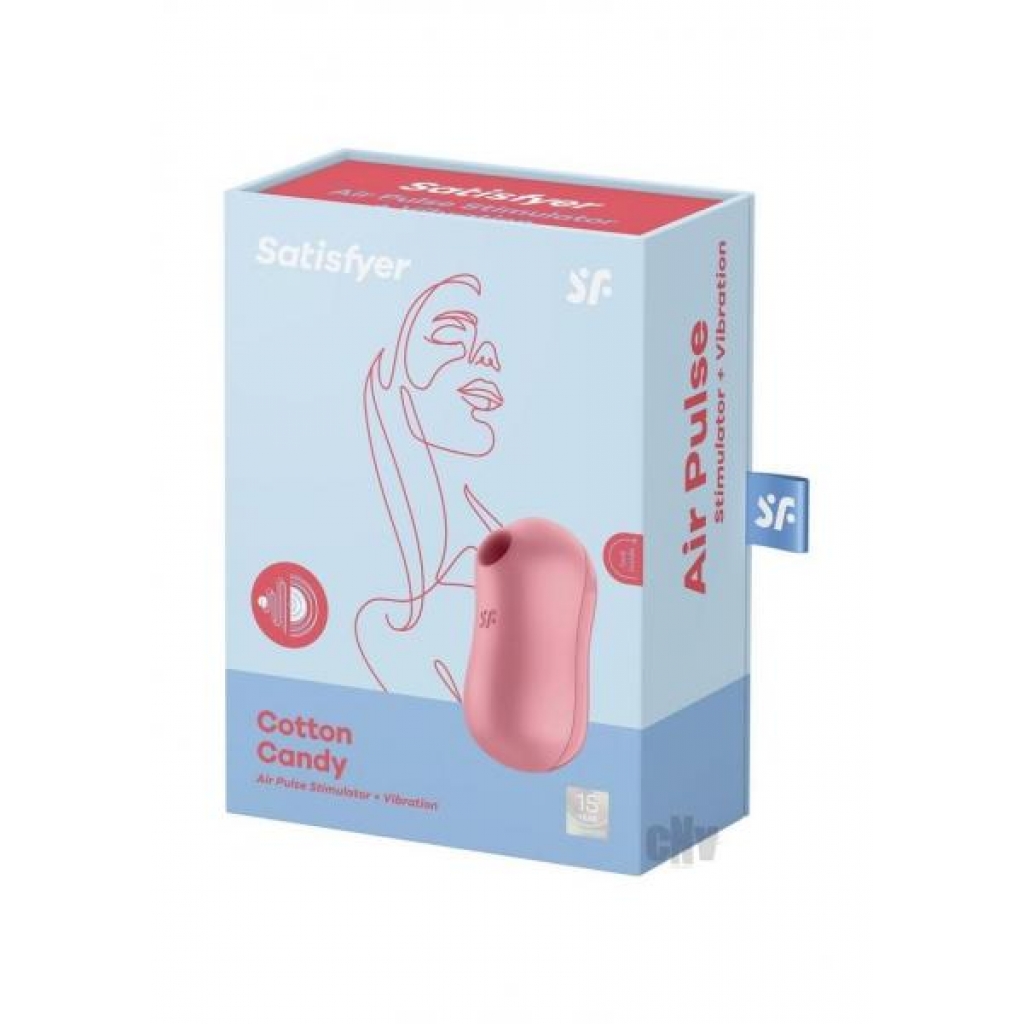 Satisfyer Cotton Candy Lt Red - Clit Suckers & Oral Suction