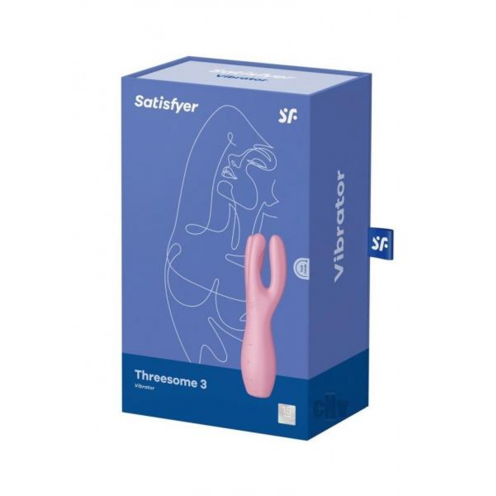 Satisfyer Threesome 3 Pink - Modern Vibrators