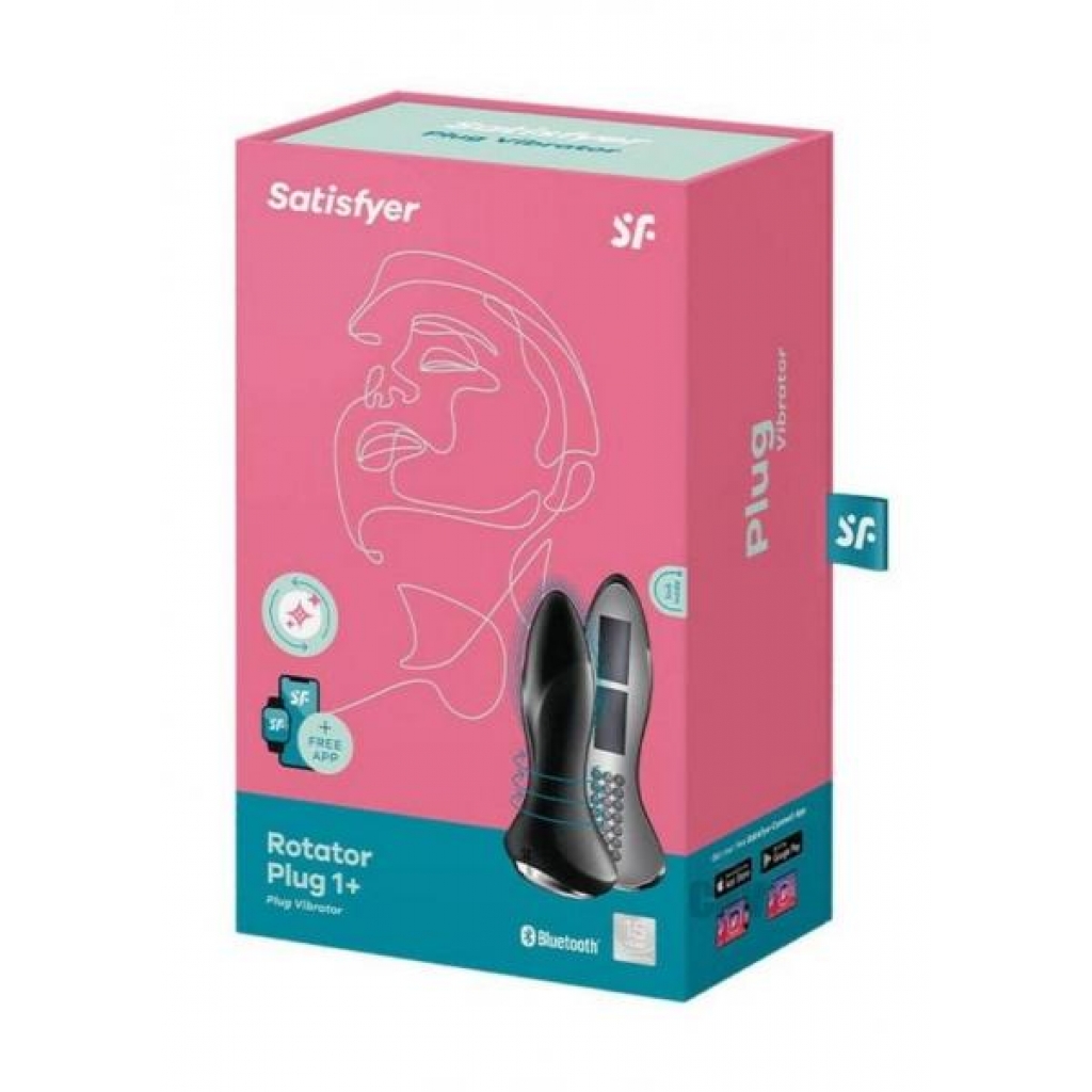 Satisfyer Rotator Plug 1 Plus Black - Anal Plugs