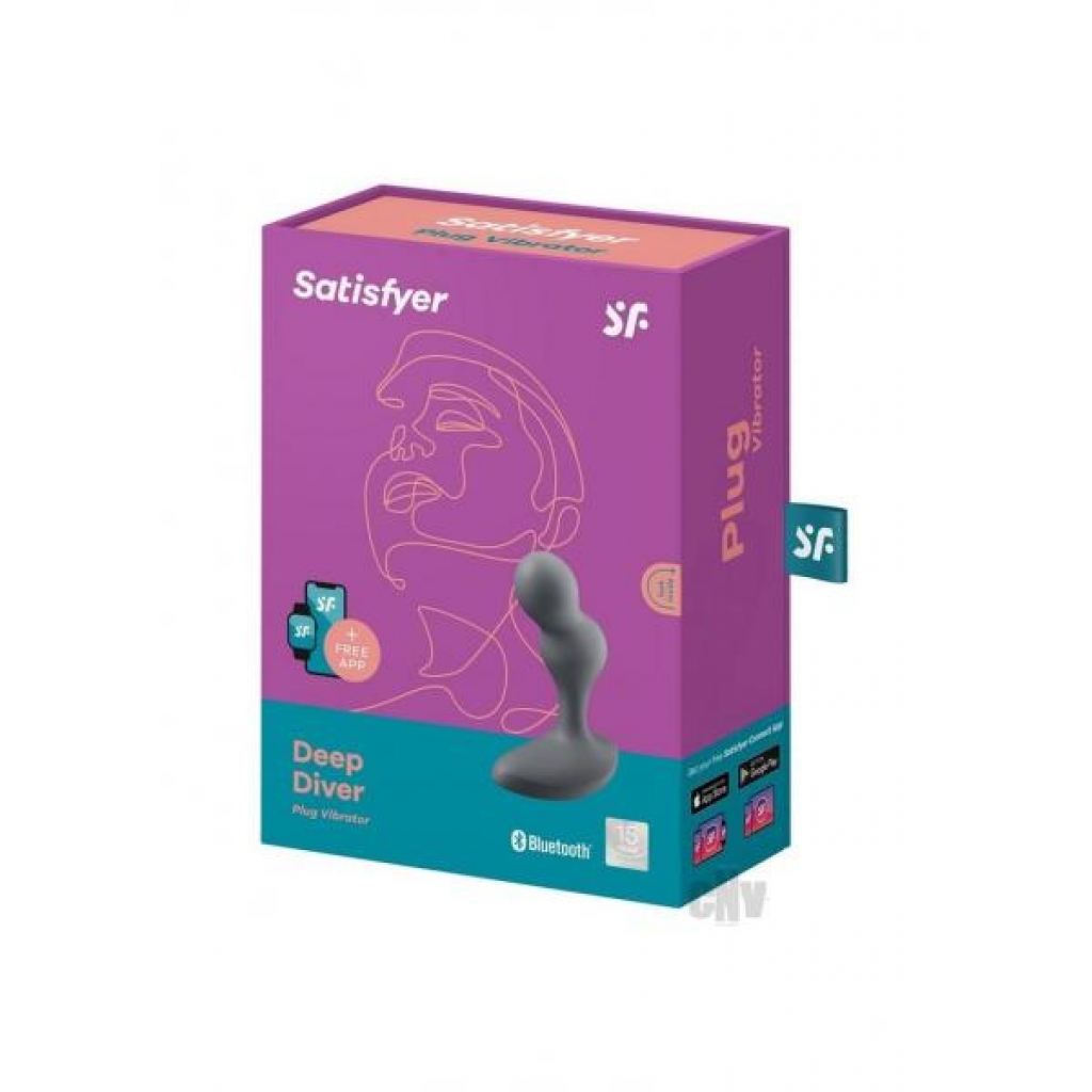 Satisfyer Deep Diver Grey - Anal Plugs