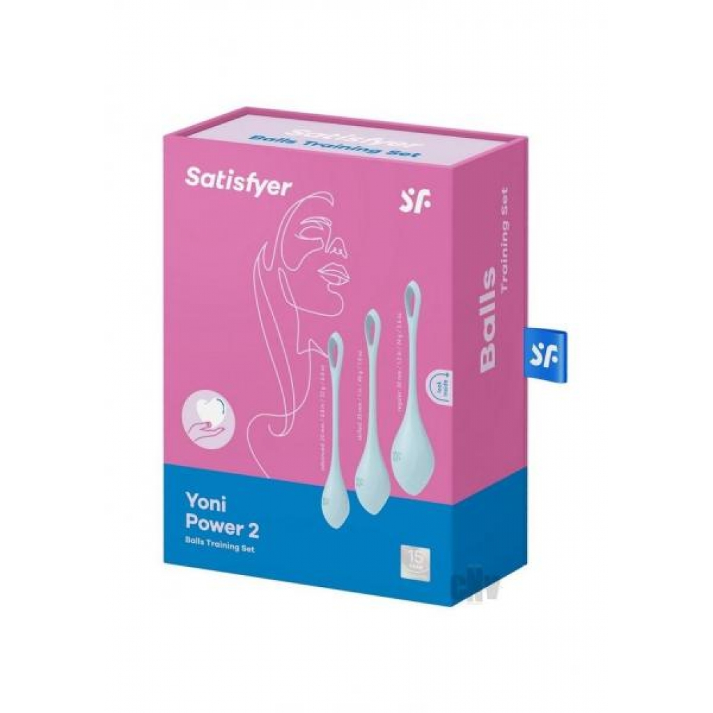 Satisfyer Yoni Power 2 Lt Blue - Anal Trainer Kits