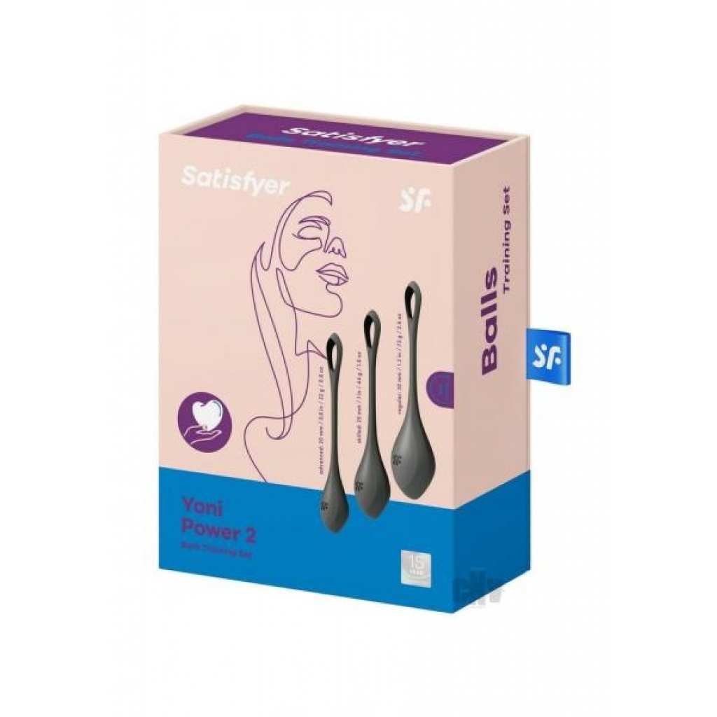 Satisfyer Yoni Power 2 Black - Ben Wa Balls