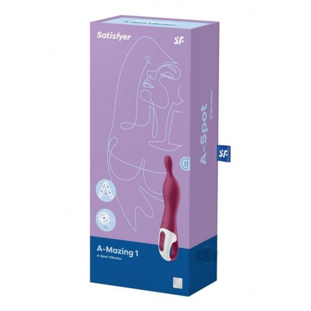 Satisfyer A-mazing 1 Berry - G-Spot Vibrators