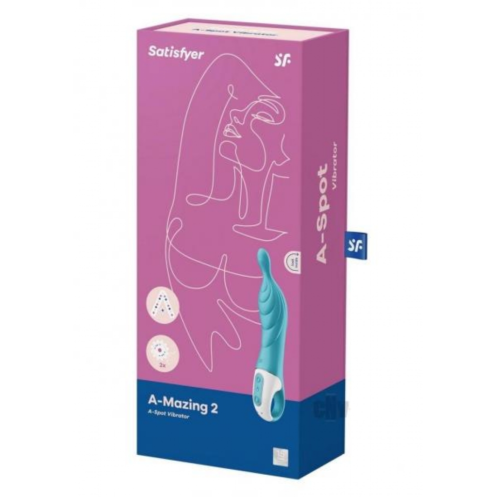 Satisfyer A-mazing 2 Turquoise - G-Spot Vibrators