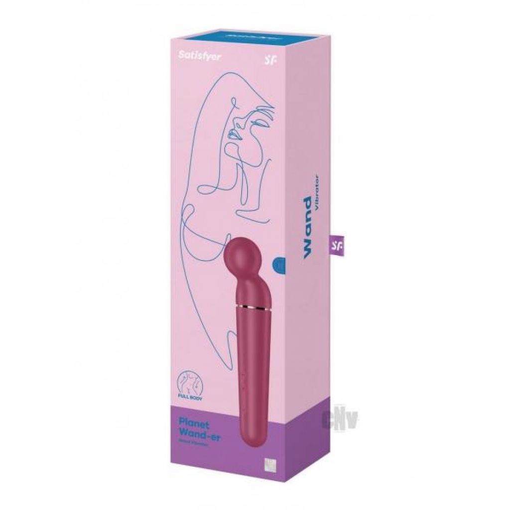 Satisfyer Planet Wand-er Berry - Body Massagers