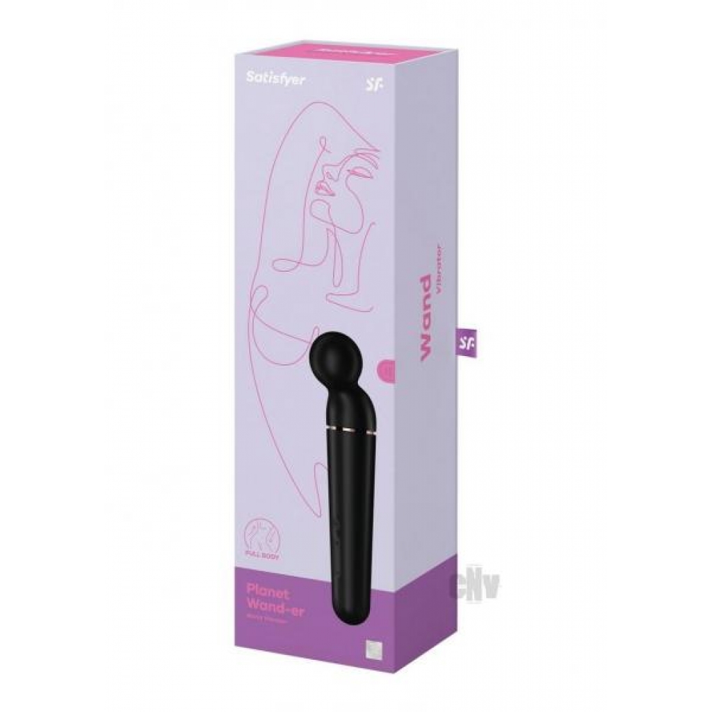 Satisfyer Planet Wand-er Black - Body Massagers