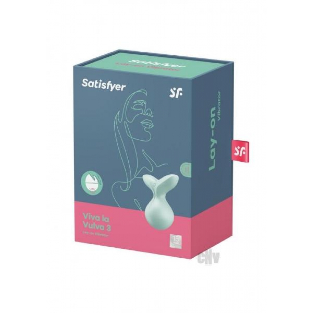 Satisfyer Viva La Vulva 3 Mint - Clit Cuddlers