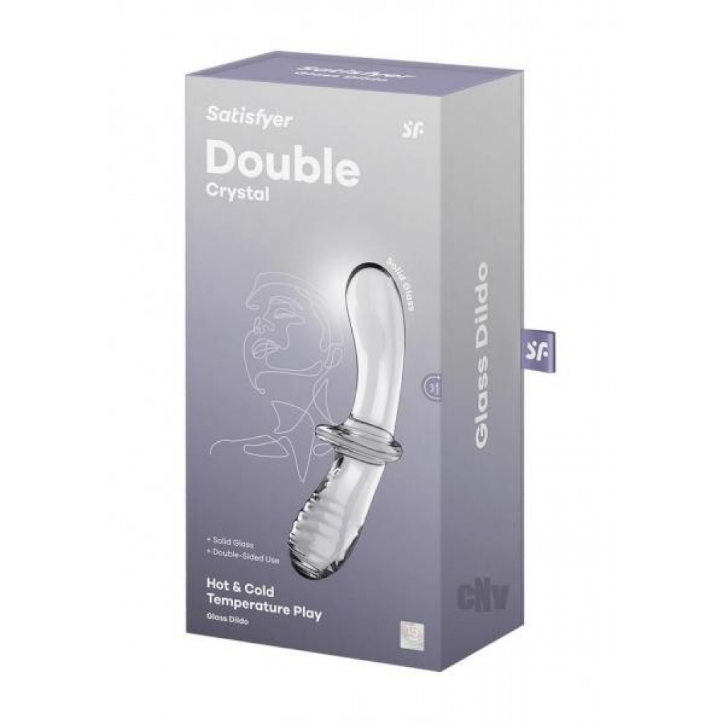 Satisfyer Double Crystal Clear - Double Dildos