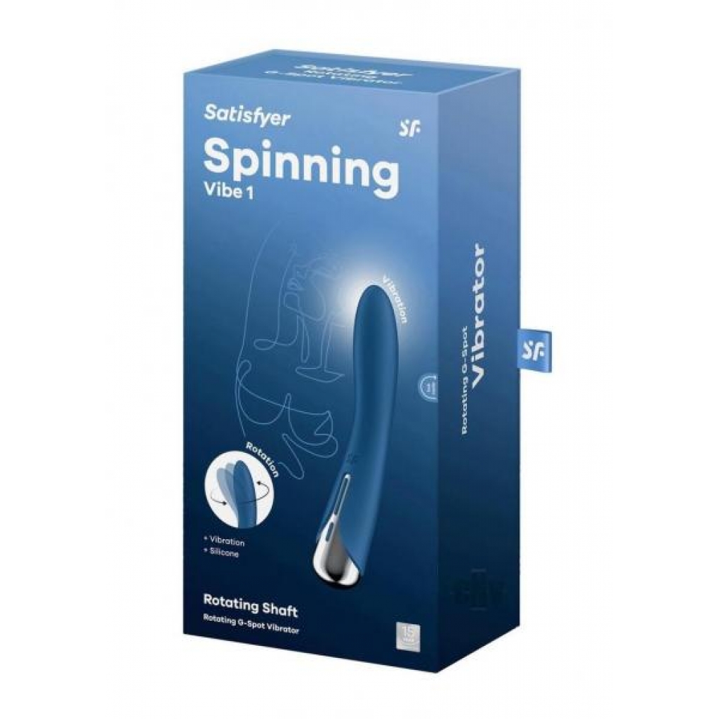 Satisfyer Spinning Vibe 1 Blue - Traditional