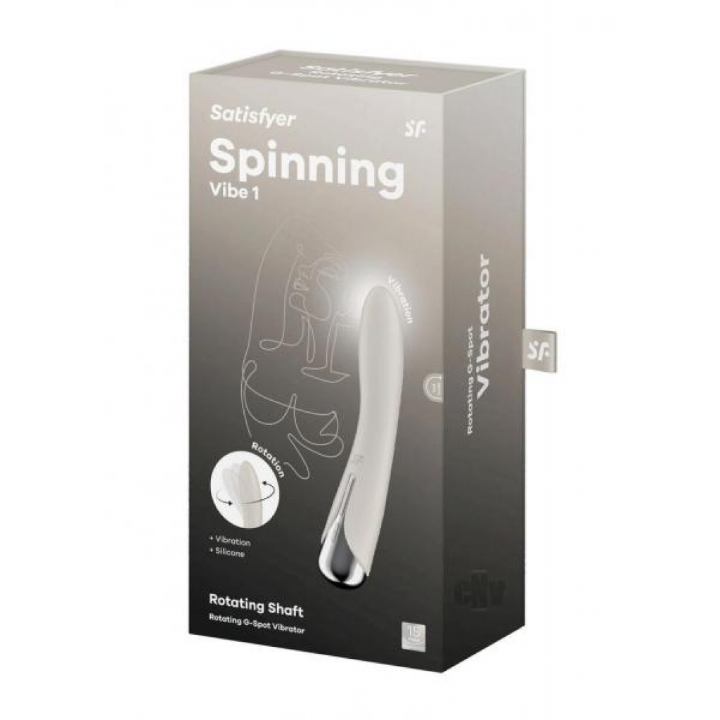 Satisfyer Spinning Vibe 1 Beige - Traditional