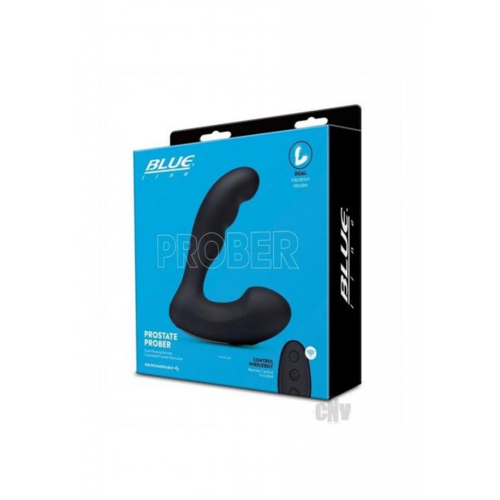 Blue Line Prober Black - Prostate Massagers