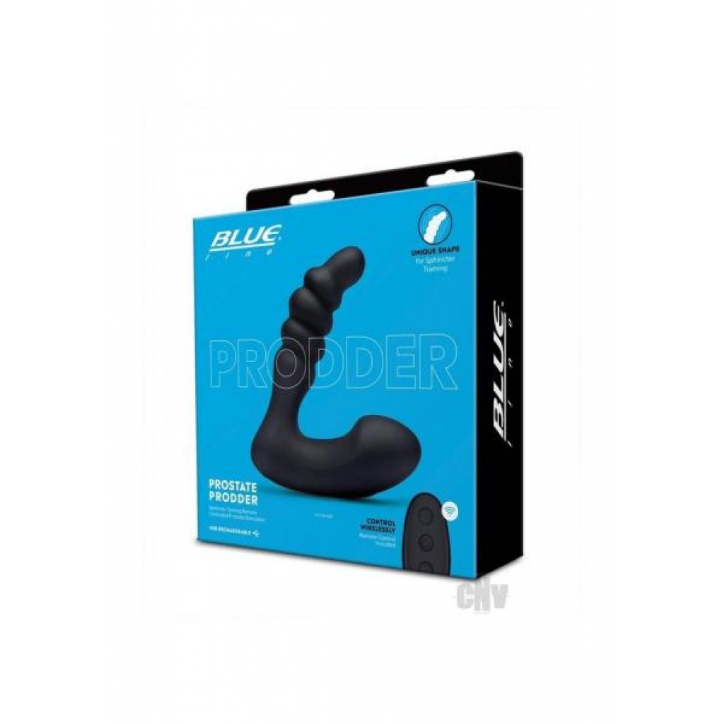 Blue Line Prodder Black - Prostate Massagers