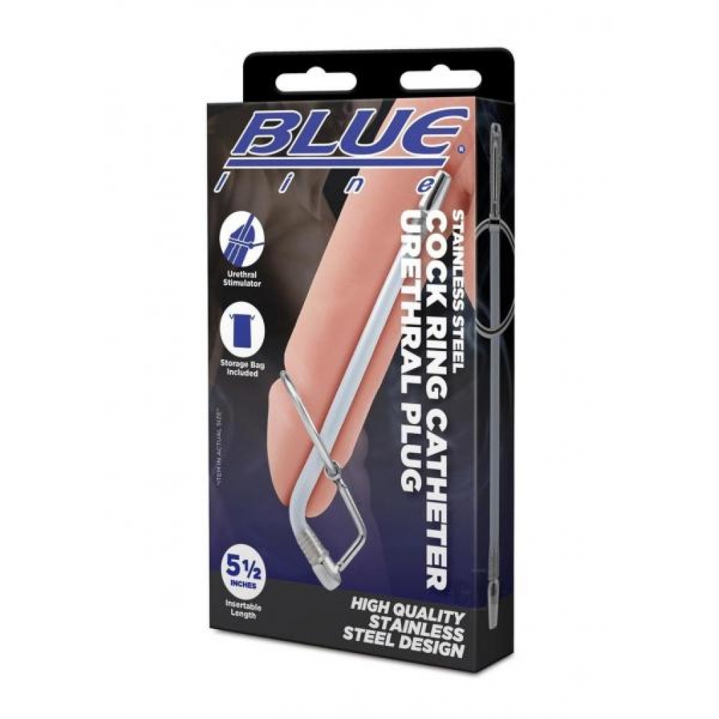 Blueline Steel C-ring Catheter Plug - Medical Play