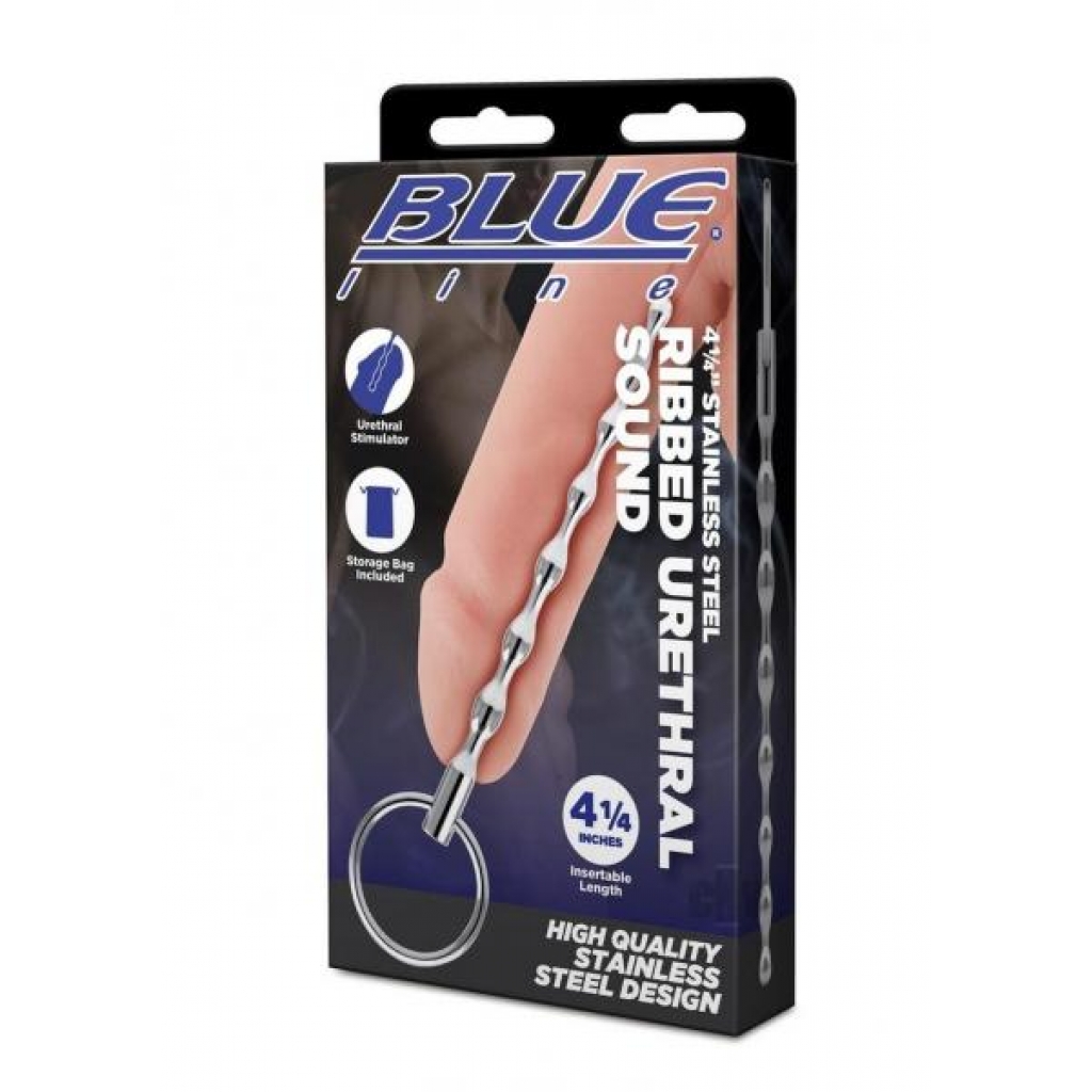 Blueline Steel Rib Urethral Sound - 4.25