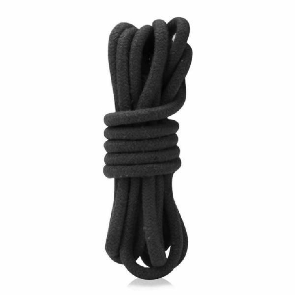 Lux Fetish Bondage Rope Black 10ft - Rope, Tape & Ties